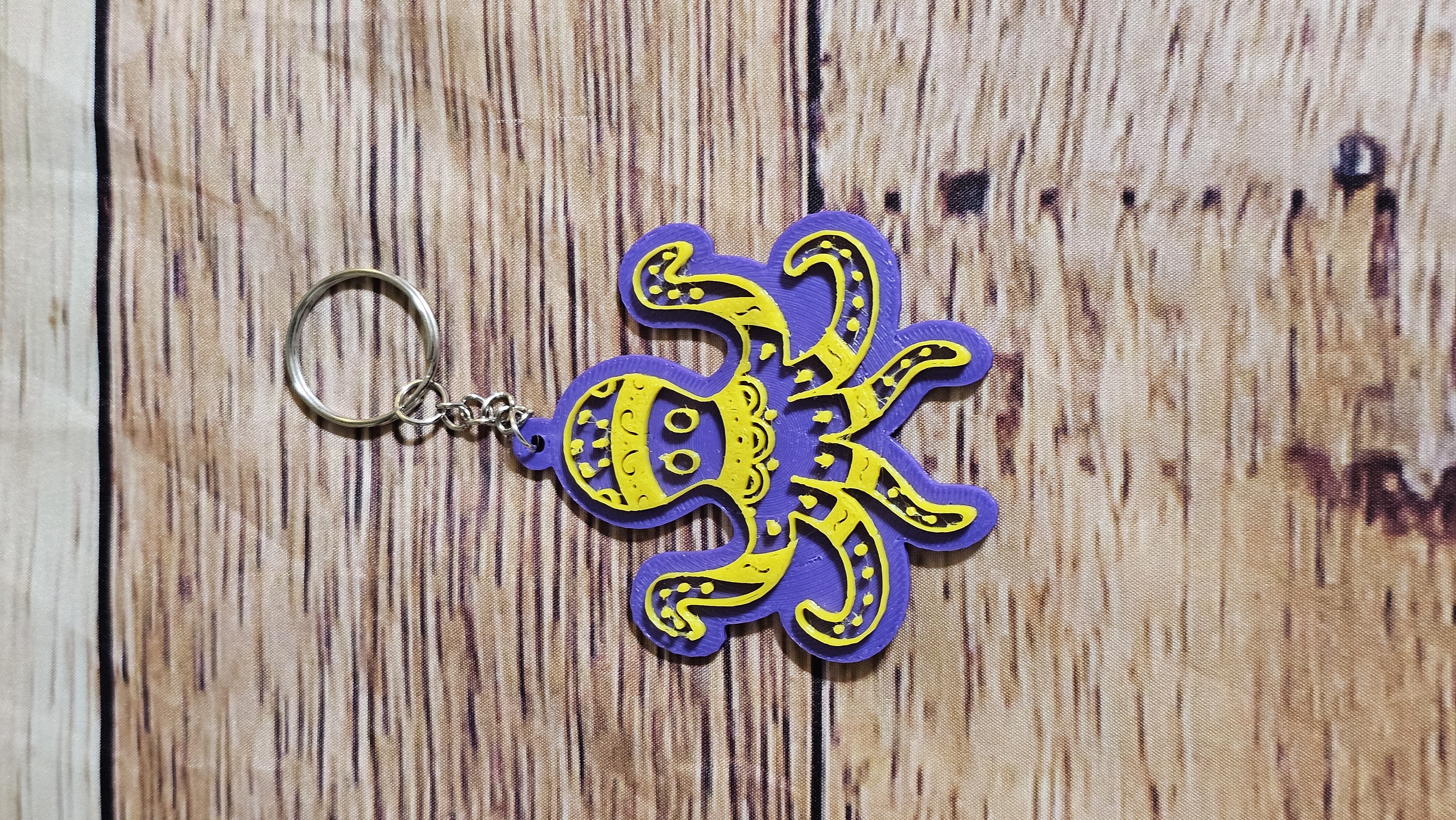 Custom Keychain - Personalized 3D printed keychain